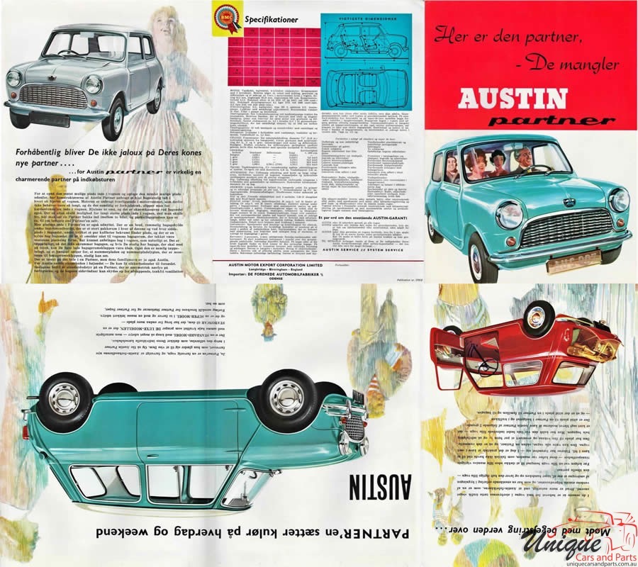 1961 Austin Partner (Germany) Brochure Page 8